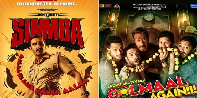 Rohit Shetty’s Simmba & Golmaal Again Will Re-release In The USA!