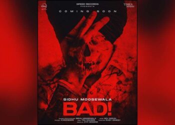 Sidhu Moose Wala Reveals The Poster Of His Next Song “Bad”