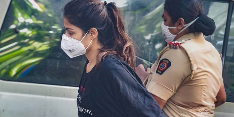 Rhea Chakraborty Finally Gets Out of the Jail; the HC Rejected the Bail of her Brother Showik