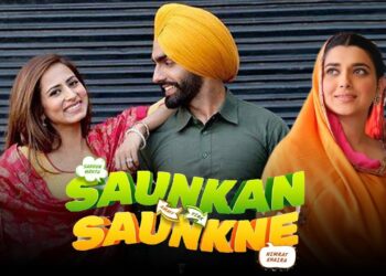 Ammy Virk, Sargun Mehta & Nimrat Khaira Begins The Production Of Saunkan Saunkne!