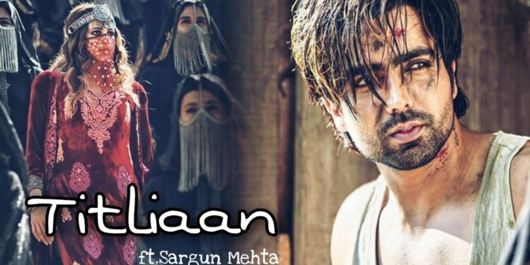 Harrdy Sandhu Shared Another Still from His Upcoming Song “Titliaan” Starrer Sargun Mehta