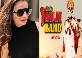 The Poster of Amisha Patel’s Debut Punjabi Film Titled “Fauji Band” is Out!