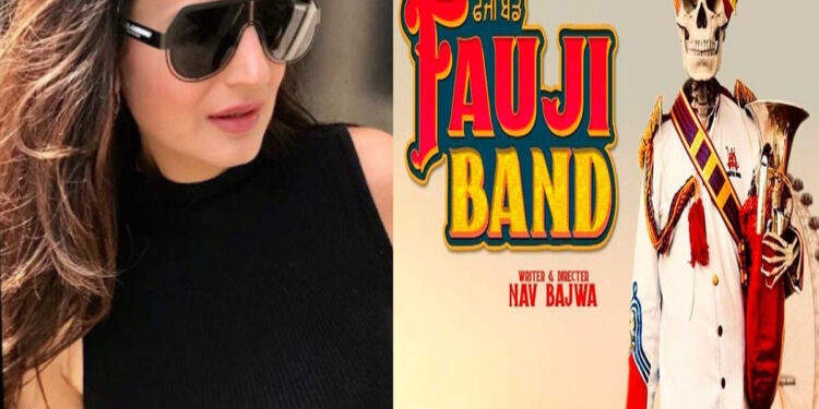 The Poster of Amisha Patel’s Debut Punjabi Film Titled “Fauji Band” is Out!