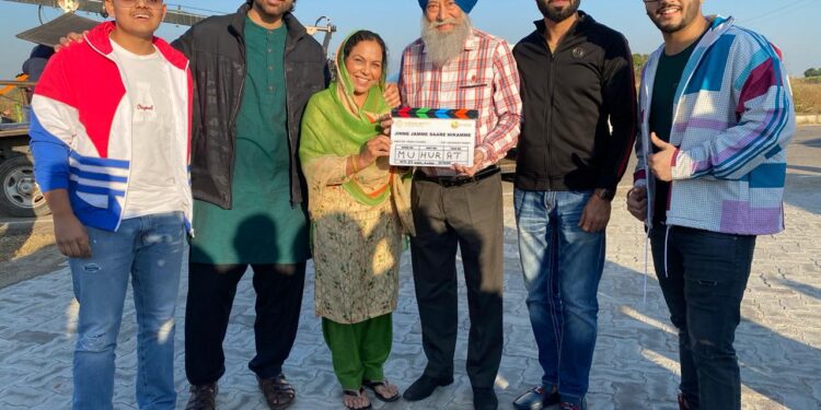 Famous Actor Pukhraj Bhalla Shared BTS Picture from the Sets of “Jinne Jamme Saare Nikamme”