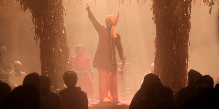 Diljit Dosanjh Shared His First Look from His Next Film Titled “Jodi”