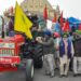 Farmers Tractor Rally: Police Used Tear Gas and Charged Lathi at the Protesting Farmers