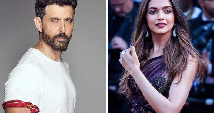 Hritik Roshan & Deepika Padukone Will Appear Together in Their Next Film Titled “Fighter”