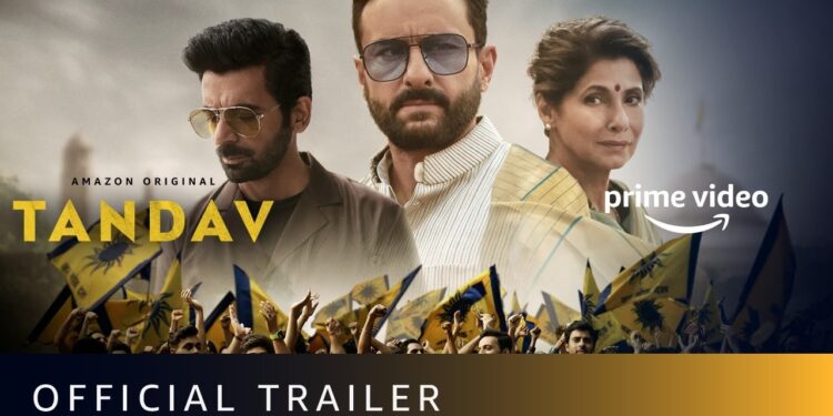 Amazon Prime Video Released the Official Trailer of Saif Ali Khan Starrer “Tandav”