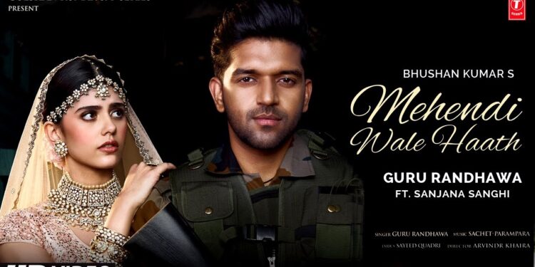 Guru Randhawa & Sanjana Sanghi Will Soon Appear Together in a Song Titled “Mehendi Wale Haath”