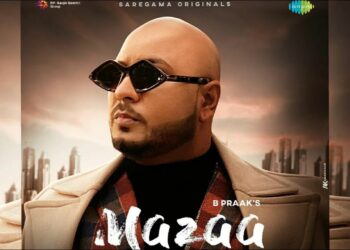 B Praak Revealed the Poster & Release Date of His Next Song Titled “Mazaa”