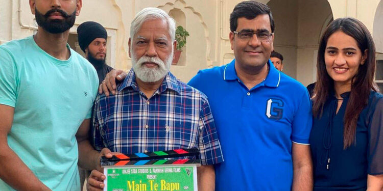 Parmish Verma & Sanjeeda Shaikh are All Set to Appear in a New Punjabi Film Titled “Main Te Bapu”