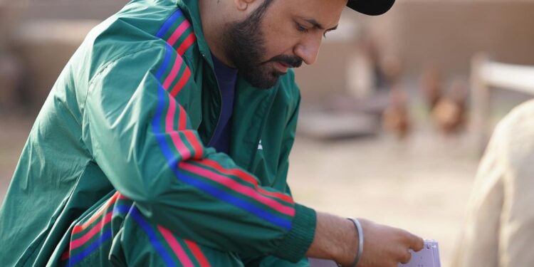 Gippy Grewal Shared BTS Pictures from the Sets of His Next “Shava Ni Girdhari Lal”