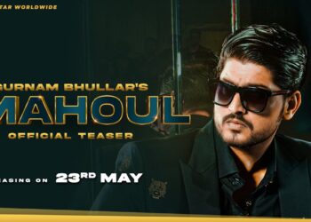 Gurnam Bhullar Released the Teaser of His Upcoming Song Titled “Mahoul”