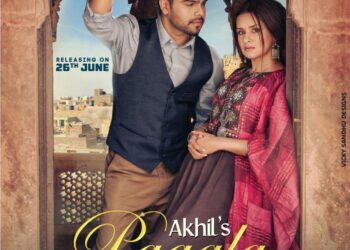 Akhil Unveiled the First Poster of His Next Song “Paagla” Ft. Avneet Kaur