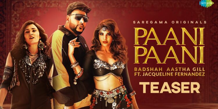 Jacqueline Fernandez Rises the Temperature in the Teaser of Badshah’s Paani Paani