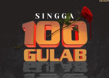 Singga Revealed the First Look Poster & Release Date of His Next Song “100 Gulab”