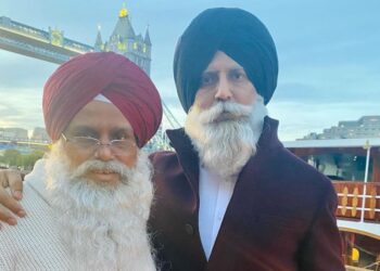 Gippy Grewal Reveals One of His & Karamjit Anmol’s Look from Paani Ch Madhaani