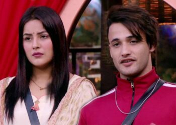 Aasim Riaz and Shehnaaz Gill