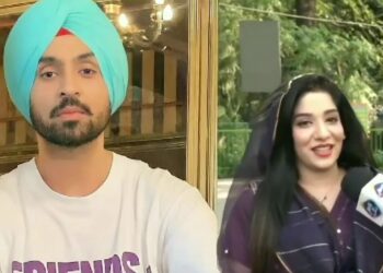 Diljit Dosanjh and Abeera Khan
