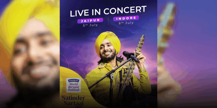 Satinder Sartaaj Live Concert in Jaipur and Indore